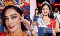 Nông Thúy Hằng đăng quang Á hậu 2 Miss Friendship International 2023