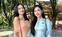 Hoa hậu Thanh Thủy, Á hậu Thùy Linh đồng hành cùng hoạt động của báo Tiền Phong