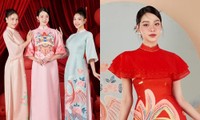 Nhan sắc thanh thuần của Top 3 Hoa hậu Việt Nam trong tà áo dài đón Tết Giáp Thìn