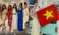 Hoa hậu Mai Phương đã tới Ấn Độ, lần đầu đọ sắc cùng “hội chị em” Miss World
