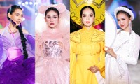 Dàn hậu đình đám đọ sắc trong show diễn đầu năm: Hoa hậu Thanh Thủy đầy quyền lực