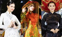 Hoa hậu Tiểu Vy, Thanh Thủy khoe nhan sắc rực rỡ trong Lễ hội Áo dài TP.HCM 2024