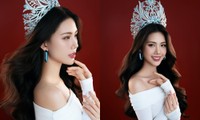 Hoa hậu Bùi Quỳnh Hoa tung bộ ảnh mới, netizen chỉ ra điểm chỉnh sửa quá đà