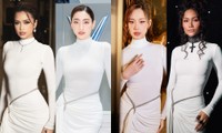 Dàn hậu Việt cùng diện váy bó sát của NTK Lê Thanh Hòa, H’Hen Niê nổi bật hơn hẳn