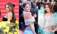 Thảm đỏ Cannes ngày 4: Á hậu Lê Thảo Nhi diện đồ Công Trí, đọ sắc cùng dàn hậu quốc tế