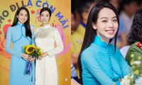 Hoa hậu Thanh Thủy nhận &quot;cơn mưa&quot; lời khen từ netizen nhờ hành động ý nghĩa