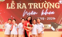 Lễ ra trường đầy cảm xúc của học sinh Khối 5 trường Tiểu học CLC Tràng An