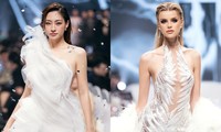 Ngắm đương kim Miss World đẹp hoàn mỹ với váy dạ hội của NTK Lê Thanh Hòa