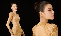 Váy dạ hội của Tường San tại Miss International Queen mang ý nghĩa đặc biệt