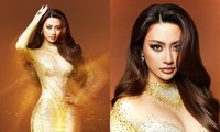 Hoa hậu Xuân Hạnh tung bộ ảnh dự thi Miss Cosmo 2024 với tạo hình lạ mắt