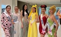 Miss International 2024: Thanh Thủy hóa &quot;cô tiên xanh&quot; trong sự kiện Halloween