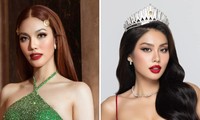 Thảo Nhi Lê và Lan Khuê bất ngờ &quot;hội ngộ&quot; sau lùm xùm về suất thi Miss Universe 2023