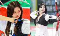 ISAC 2024: Sullyoon NMIXX tiếp nối Tzuyu TWICE trở thành &quot;tiên tử bắn cung&quot;