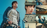 I&apos;ll be there: Jin BTS hóa nghệ sĩ đường phố, giữ lời hứa luôn sát cánh bên ARMY