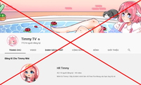 Kênh YouTube Timmy TV nhận mức phạt 15 triệu đồng và buộc phải đóng kênh trước 28/5