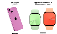 Phiên bản iPhone 13 màu hồng tiếp tục xuất hiện trong render mới: Cực hợp với phái nữ!