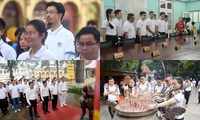 Gương mặt trẻ Việt Nam tiêu biểu 2023 tham quan Tây Thiên, báo công Vua Hùng