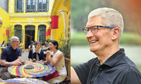 CEO Tim Cook của Apple ghé thăm Việt Nam, thích thú với thức uống nổi tiếng của Hà Nội