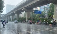 Miền Bắc tiếp tục mưa dông, thời điểm nào thì khu vực Hà Nội có mưa lớn?