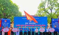 Nghệ An: Ra quân Ngày cao điểm Chiến dịch tình nguyện Kỳ nghỉ hồng năm 2024