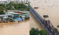 Hà Nội phát lệnh báo động lũ trên sông Hồng, chiều tối nay dự báo có mưa lớn