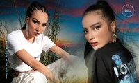 Hoa hậu Kỳ Duyên và siêu mẫu Minh Triệu tung bộ ảnh quảng bá thương hiệu riêng cực “chất”