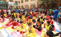 Teen THCS Nguyễn Tri Phương trải nghiệm vô vàn điều thú vị tại Lễ hội Vũ Khúc Xanh đón Tết