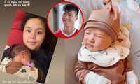 “Công chúa béo” Quỳnh Anh khoe mặt mộc sau khi sinh, lập hẳn Instagram cho bé Ú