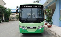 Xe buýt phục vụ tang lễ cố Thủ tướng Phan Văn Khải.