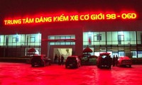 Tạm đình chỉ một trung tâm đăng kiểm ở Bắc Giang