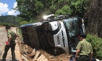 Thông tin mới về xe chở đội bóng đá Quảng Nam gặp tai nạn