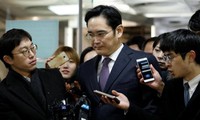 Phó Chủ tịch Tập đoàn Samsung Lee Jae-yong xuất hiện tại tòa án trung tâm Seoul ngày 19/1 (Ảnh: Reuters).