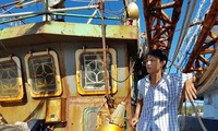 Anh Mai Thanh Vũ, thuyền trưởng tàu BĐ 99179.