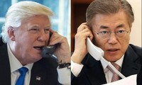 Tổng thống Mỹ - Hàn điện đàm về Triều Tiên
