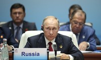 Tuyên bố mới nhất về căng thẳng ngoại giao Nga - Mỹ được Tổng thống Vladimir Putin đưa ra bên lề Hội nghị thượng đỉnh của nhóm các nền kinh tế lớn mới nổi BRICS ở Hạ Môn (Trung Quốc). Ảnh: AP