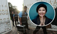 Cảnh sát Thái Lan khám nhà, tìm mẫu ADN của bà Yingluck