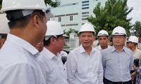 Tân bí thư Đà Nẵng kiểm tra tiến độ hầm chui phục vụ APEC