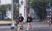 Mục kích mật vụ Mỹ bảo vệ Tổng thống Donald Trump ở khách sạn