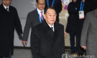 Ông Kim Yong-chol trong chuyến thăm Hàn Quốc. Ảnh: Yonhap