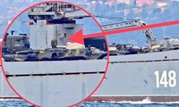 Chiến hạm Nga mang thêm vũ khí đến Syria sau vụ Mỹ không kích