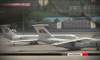 Máy bay nghi chở ông Kim Jong-un rời Trung Quốc