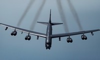 Máy bay ném bom B-52H của Mỹ. Ảnh: Reuters
