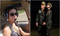 Website hoàng gia Thái Lan sập vì đăng ảnh Hoàng quý phi lái máy bay