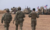 Quân đội Mỹ tại Syria. Ảnh: AP