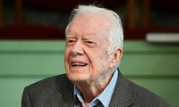 Cựu Tổng thống Jimmy Carter. Ảnh: AP