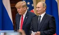 Tổng thống Nga Vladimir Putin và Tổng thống Mỹ Donald Trump. Ảnh: Getty