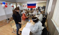 Người Nga đi bỏ phiếu ngày 1/7. Ảnh: Tass