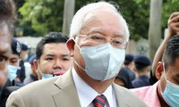 Ông Najib Razak xuất hiện tại toà hôm nay, 28/7. Ảnh: Reuters