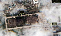 Ảnh vệ tinh chụp từ sân bay Mirim ở Bình Nhưỡng. Ảnh: Yonhap/38 North
