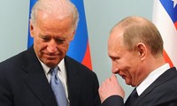 Tổng thống Nga Putin và ông Joe Biden. Ảnh: Tass